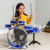 Best Choice Products 11-Piece Kids Starter Drum Set w/ Bass Drum, Tom Drums, Snare, Cymbal, Stool, Drumsticks - 2 of 4