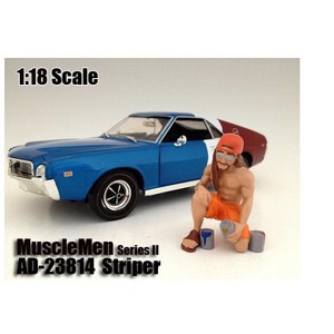 Musclemen Striper" Figure For 1:18 Scale Models by American Diorama" - 1 of 3