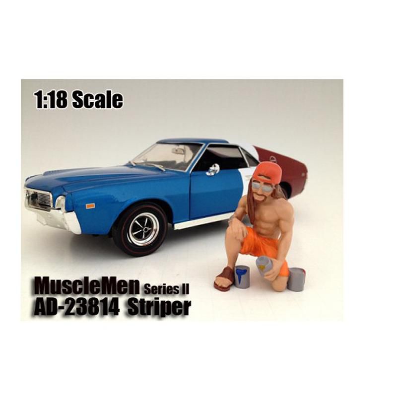 Musclemen Striper" Figure For 1:18 Scale Models by American Diorama", 1 of 4