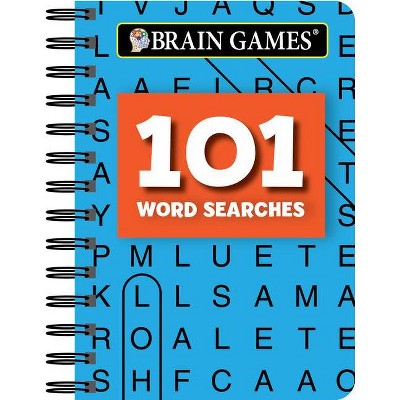 Brain Games Mini - 101 Word Searches - by  Publications International Ltd & Brain Games (Spiral Bound)