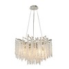 ALOADECOR Modern Glam Crystal Chandelier  Branch Style Pendant Ceiling Light for Dining Room Living Room - 3 of 4