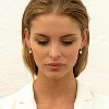 Gold Dainty Dangle Hoop Earrings for Women Small Huggie Hoop with Cubic Zirconia Cute Star Heart Butterfly 14K Gold Plated Earring Minimalist Jewelry - 4 of 4