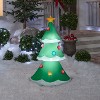 Gemmy Christmas Airblown Inflatable Tree, 4 ft Tall, Green - 2 of 3