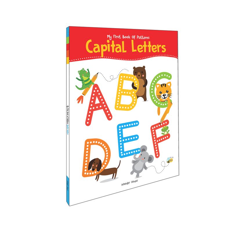 My First Book of Patterns: Capital Letters - by  Wonder House Books (Paperback), 1 of 2