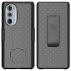 Nakedcellphone Case with Stand and Belt Clip Holster for Motorola Edge Plus 5G (2022) - 2 of 4
