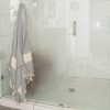 Deerlux 100% Cotton Bath Towel, 40" x 70" Diamond Peshtemal - 2 of 4