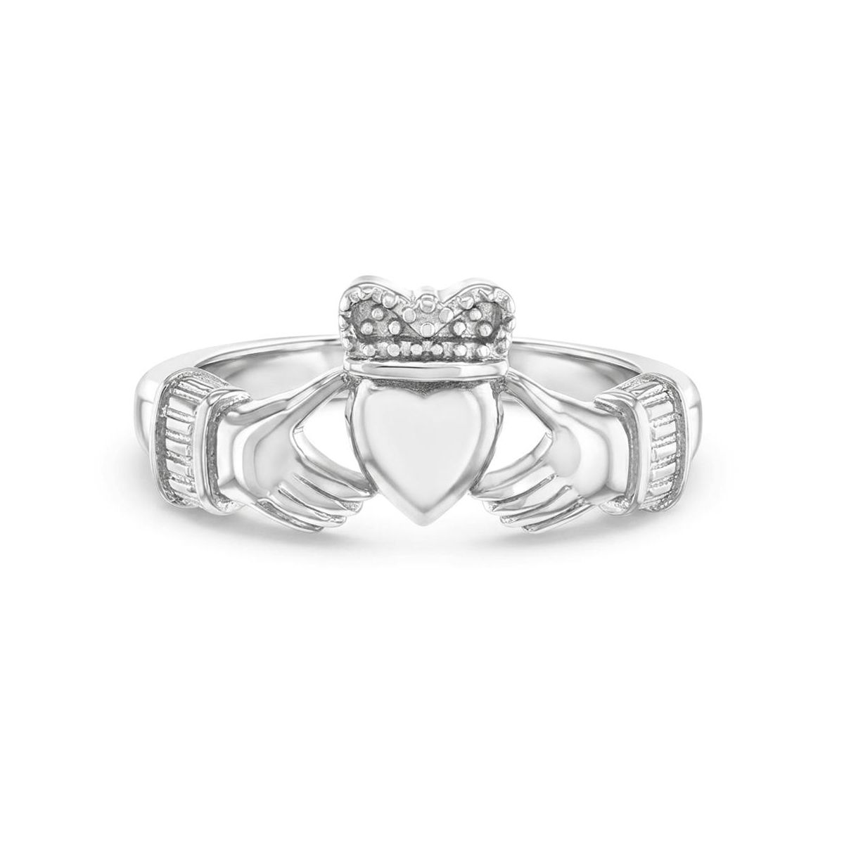 Girl's Irsih Claddagh Sterling Silver Ring - In Season Jewelry