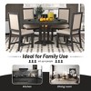 Simple and Modern 4-piece Upholstered Chairs for Living Room - 3 of 4