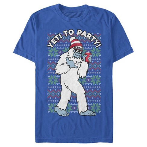 Men's Lost Gods Yeti To Party Long Sleeve Shirt : Target