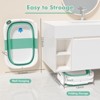 Napei Collapsible Baby Bathtub for Infants and Toddlers with Bath Net and Thermometer - 3 of 4