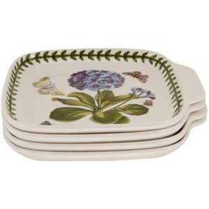 Portmeirion Botanic Garden Canape Plates - Set of 4 - 1 of 4