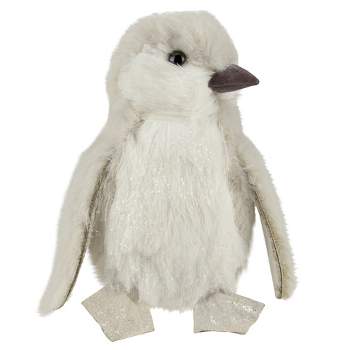 Northlight 5" Small Ivory Sisal Penguin Christmas Figure
