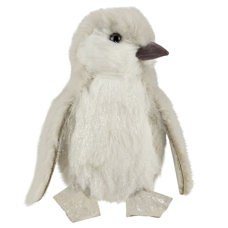 Northlight 5" Small Ivory Sisal Penguin Christmas Figure, 1 of 6
