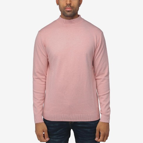 Light pink mock store turtleneck