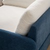 CAVINAS Single Sofa Chair Chenille Upholstered Wide and Deep Seat Accent Armchair with Pillows - 4 of 4
