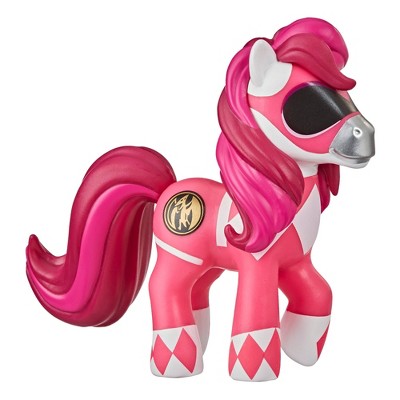 My Little Pony x Power Rangers Crossover Collection Morphin Pink Pony -- Power Rangers-Inspired Collectible Pony Figure