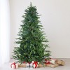 Northlight 7.5' Prelit Artificial Christmas Tree Full LED Ashland Sitka Spruce - Multicolor Lights - 2 of 4