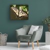 Trademark Fine Art Leslie Montgomery Eastern Tiger Swallowtail Butterfly Wingspan Wood Slat Art - 4 of 4