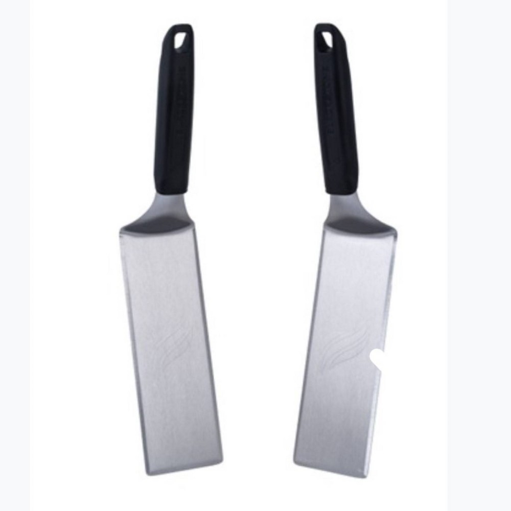 UPC 717604055502 product image for Blackstone 5550 2pc GE Long Spatula: Stainless Steel, Dishwasher-Safe, Heat-Resi | upcitemdb.com