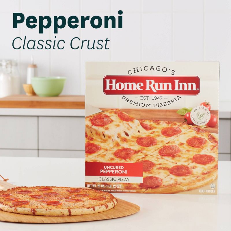 Home Run Inn Uncured Pepperoni Frozen Pizza - 28oz, 6 of 10
