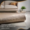 Nevlers White Non Slip Rug Pad for Hard Surface Flooring - 2 of 4