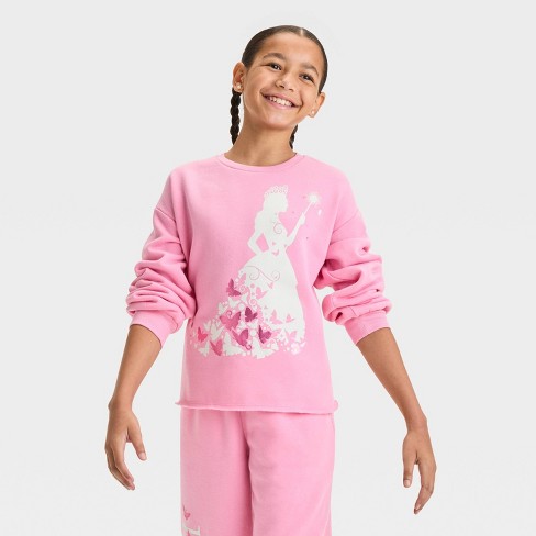 Pink sweatshirt target online