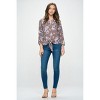 WEST K Women's Veronica Tie Front Blouse - 4 of 4