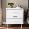 Oren Modern Bedside Table with Drawers - SEI - 3 of 4