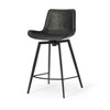 Maven Lane Victor Armless Vegan Leather Counter Height Bar Stool - 2 of 4