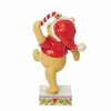 Jim Shore 5.5 Inch Christmas Sweetie Pooh Christmas Candy Cane Figurines - 3 of 3