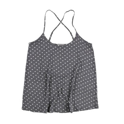 P.J. Salvage Womens Hearts Pajama Sleep Cami Tank Top