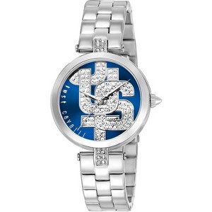 Just Cavalli Women's Maiuscola Blue Dial Watch - JC1L241M0045 - 1 of 1