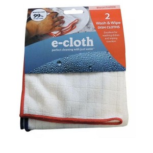 E-Cloth Wash and Wipe Dishcloths - 2 ct - 1 of 3