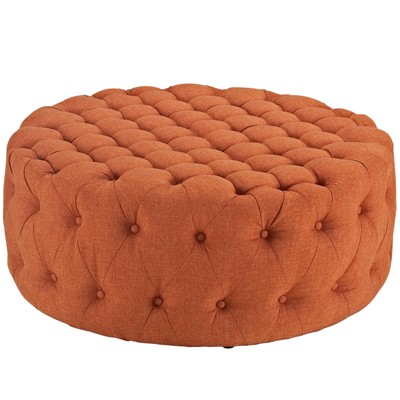 orange ottoman target