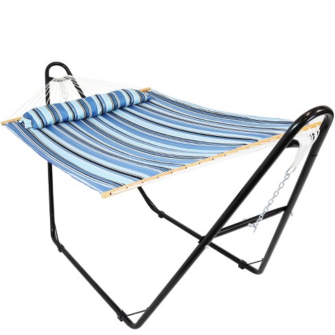 Sunnydaze quilted fabric discount hammock