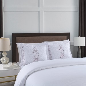 Marcielo 2 Pack Embroidery Pillow Shams Throw Pillow Cover - 1 of 4