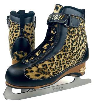 American Softboot Figure Skate - Women's Cheetah Print (5)