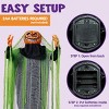 Joyfy 72'' Halloween Standing Pumpkin Ghost Outdoor Decoration, Sound-Actived Life Size Animatronics Ghost Haunted House Props for Garden Yard Lawn - 4 of 4