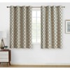 Kate Aurora Chic Living 100% Max Blackout Trellis Thermal Curtains - 2 of 3