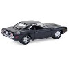 1970 Plymouth 'Cuda AAR Black with Gray Stripes "Barrett-Jackson" Series 16 1/64 Diecast Model Cars by Greenlight - 4 of 4