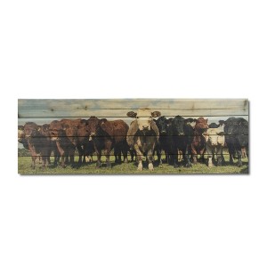 HomeRoots Charming Cow Herd Unframed Photograph Wall Art - 1 of 4