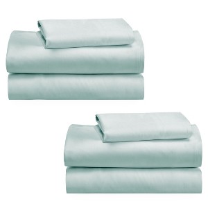 California Design Den 100% Cotton 2-Pack Sheets, Soft & Durable Deep Pocket Full Sheet Set with Sateen Weave, Cooling Sheets - 1 of 4