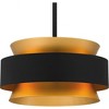 Quoizel Lighting Hagley 3 - Light Pendant in  Earth Black - 4 of 4