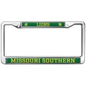 Missouri Southern State University Mascot Full Size Standard License Plate Metal Frame - 1 of 4