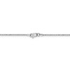 Black Bow Jewelry 1mm 14k White Gold Classic Box Chain Necklace - 4 of 4