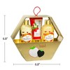Freida & Joe Strawberry Holiday Gift Set Gold Hexagon Box - 3 of 4