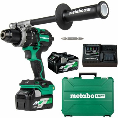 Metabo HPT 36V MultiVolt Brushless Lithium-Ion 1/2 in. Cordless Hammer Drill Kit (2.5 Ah/5)