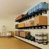 Atlas Shelving 2pk 2'x3' Wall Shelf Garage Storage Rack 400 lbs Hammertone Finish - 4 of 4