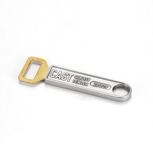 Royal Selangor Toolbar Collection Pewter & Brass Bottle Opener for Beer Bottles - Easy & Fast at 4.7 inches - 1 of 4