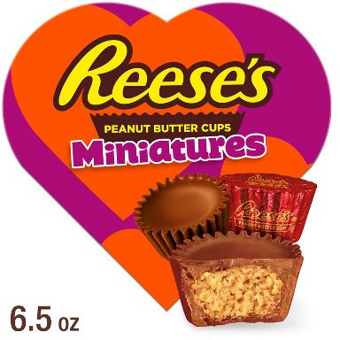 Reese's Valentine's Day Peanut Butter Candy Gift Box - 6.5oz